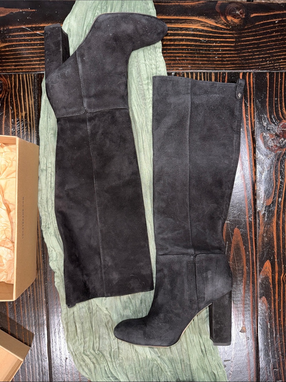 Sam Edelman Caprice Black Over-the-Knee Boots US 6M